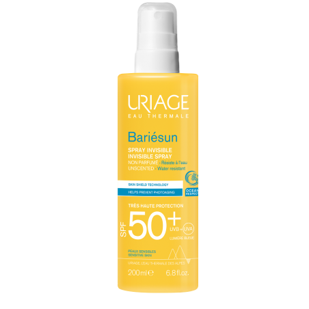 Uriage Eau Thermale Bariesun Spray Invisibile Senza Profumo Spf 50+ 200 Ml Uriage Eau Thermale Bariesun Spray Invisibile Senza Profumo Spf 50+ 200 Ml