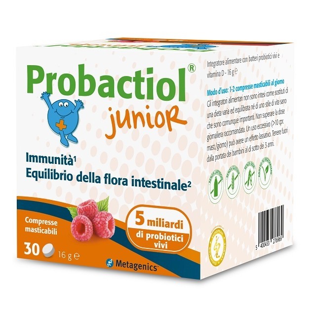 Metagenics Probactiol Junior 30 Compresse Masticabili New