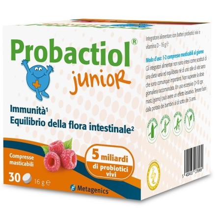 Metagenics Probactiol Junior 30 Compresse Masticabili New Metagenics Probactiol Junior 30 Compresse Masticabili New