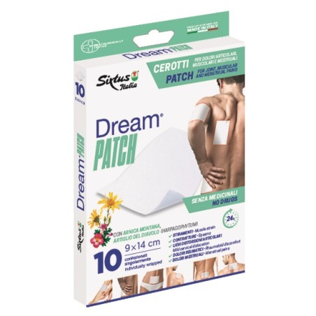 Sixtus Dream Patch Cerotti Dolori Articolari 9x14 Cm 10 Pezzi
