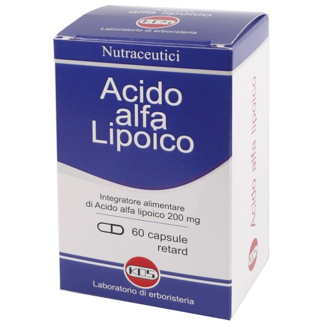 Kos Acido Alfa Lipoico 60 Capsule Kos Acido Alfa Lipoico 60 Capsule