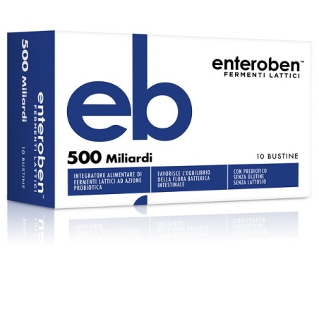 Bioartis Enteroben 500mld 10 Stick Pack Bioartis Enteroben 500mld 10 Stick Pack