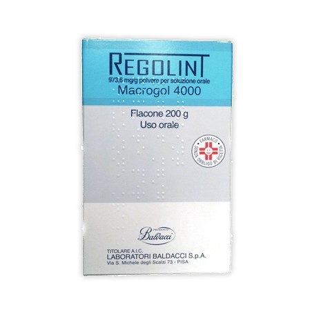 Laboratori Baldacci Regolint 973,6 Mg/g Polvere Per Soluzione Orale Macrogol 4000 Laboratori Baldacci Regolint 973,6 Mg/g Polvere Per Soluzione Orale Macrogol 4000