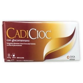 Cadi Group Cadicioc Tavoletta Fondente Con Glucomannano 100 G
