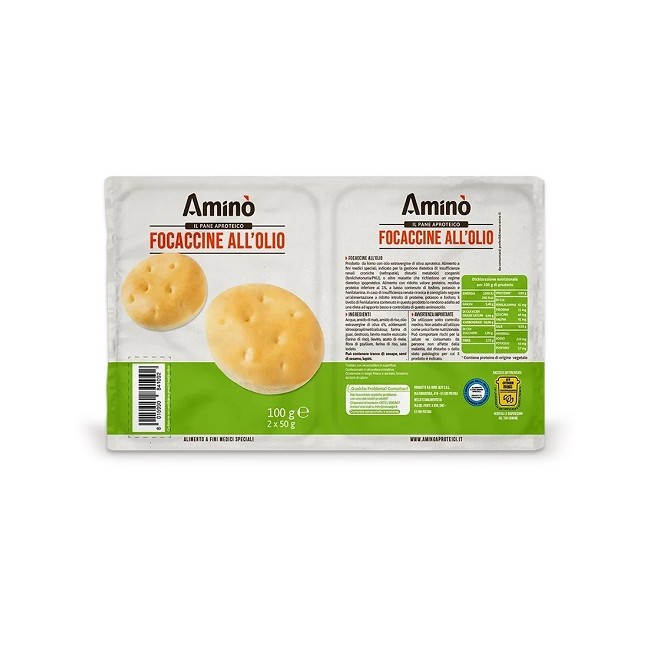 Nove Alpi Amino' Focaccine Olio 100 G Nove Alpi Amino' Focaccine Olio 100 G