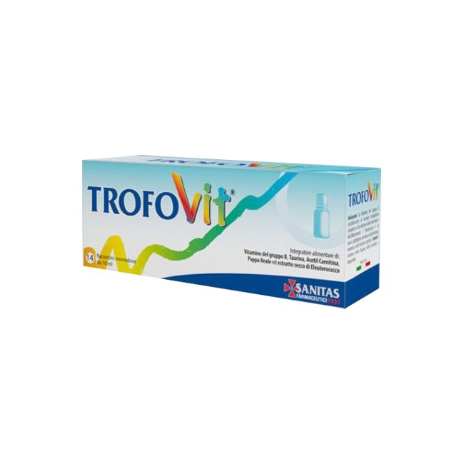 Sanitas Farmaceutici Trofovit 14 Flaconcini 10 Ml Sanitas Farmaceutici Trofovit 14 Flaconcini 10 Ml