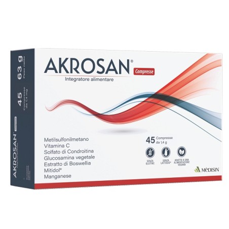 Medisin Akrosan 45 Compresse Medisin Akrosan 45 Compresse