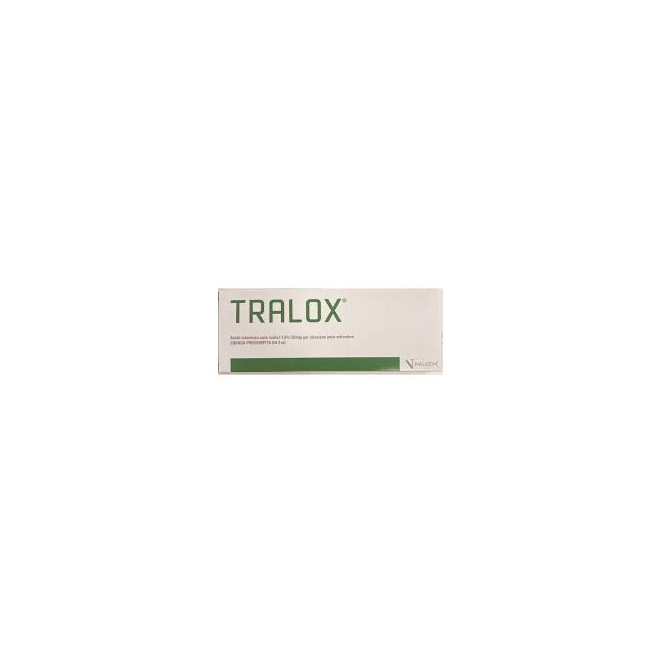 Nalkein Pharma Tralox 2% Siringa Intra-articolare Acido Ialuronico 2 Ml 1 Pezzo