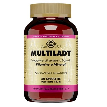 Solgar Multilady 60 Tavolette Solgar Multilady 60 Tavolette