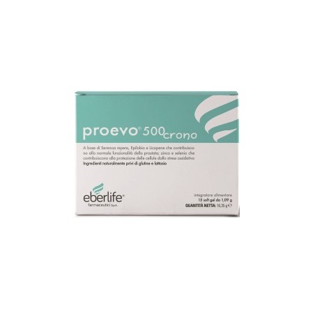 Eberlife Farmaceutici Proevo 500 Crono 15 Capsule Eberlife Farmaceutici Proevo 500 Crono 15 Capsule