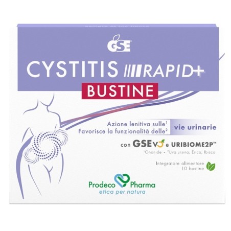 Prodeco Pharma Gse Cystitis Rapid+ 10 Bustine Prodeco Pharma Gse Cystitis Rapid+ 10 Bustine