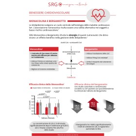 SRG Energia Naturale Monacolina e Bergamotto per colesterolo e metabolismo 30 capsule