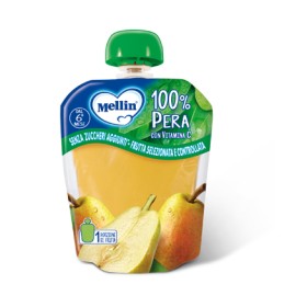 Danone Mellin 100% Pera Merenda per bambini 90 g