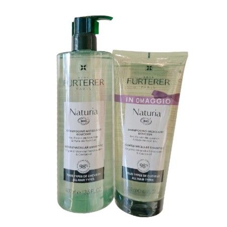 Rene Furterer Naturia Duo Shampoo Micellare la Famiglia 400 ml + 200 ml Rene Furterer Naturia Duo Shampoo Micellare la Famiglia 400 ml + 200 ml