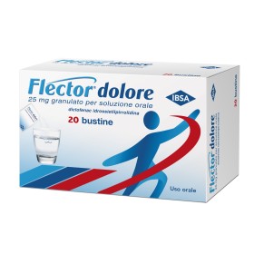 Flector Dolore 25 mg per sollievo rapido dal dolore