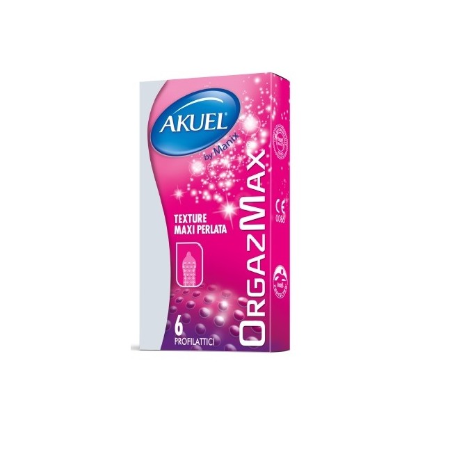 Profilattico akuel orgazmax 6 pezzi Profilattico akuel orgazmax 6 pezzi