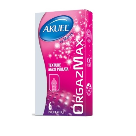 Profilattico akuel orgazmax 6 pezzi