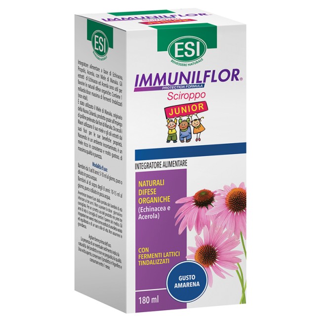 Esi Immunilflor Sciroppo Junior 180 Ml Esi Immunilflor Sciroppo Junior 180 Ml