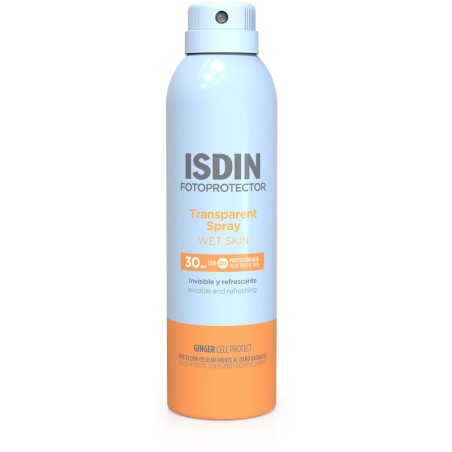 Isdin Transparent Spray Wet Skin Spf30 250 Ml Isdin Transparent Spray Wet Skin Spf30 250 Ml