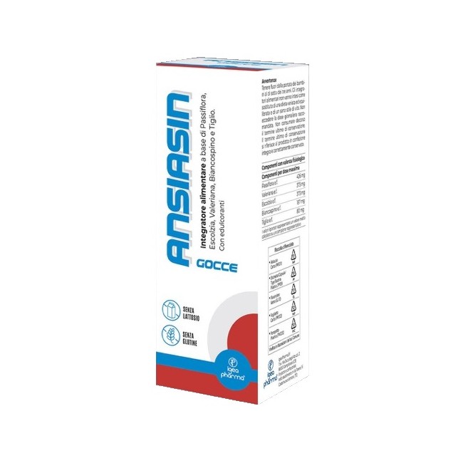 Igea Pharma Ansiasin Gocce 30 Ml Igea Pharma Ansiasin Gocce 30 Ml