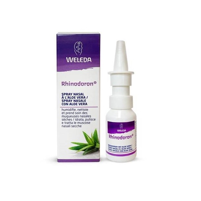 Weleda Rhinodoron Spray Nasale Aloe Vera 20 Ml Weleda Rhinodoron Spray Nasale Aloe Vera 20 Ml