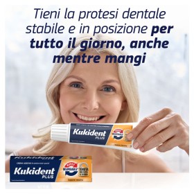 Kukident Plus Morso Insuperabile Crema adesiva per protesi a tenuta extra forte Kukident Plus Morso Insuperabile Crema adesiva per protesi a tenuta extra forte