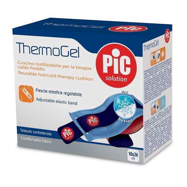 Pikdare Thermogel Cuscino caldo freddo con fascia 10 x 26 cm