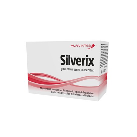 Garza perioculare silverix 14 pezzi Garza perioculare silverix 14 pezzi