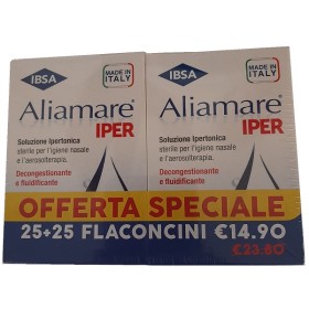 Aliamare Iper Soluzione ipertonica 25 flaconcini
