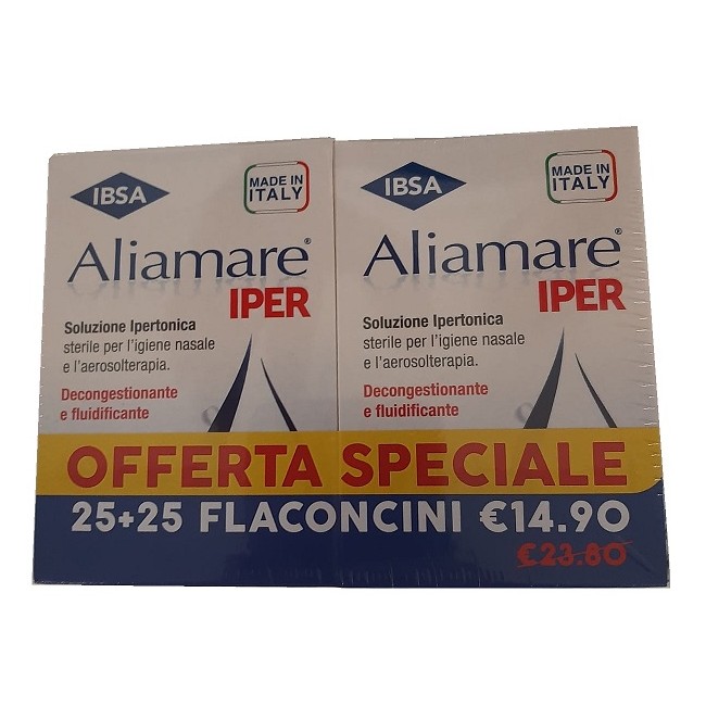 Aliamare Iper Soluzione ipertonica 25 flaconcini