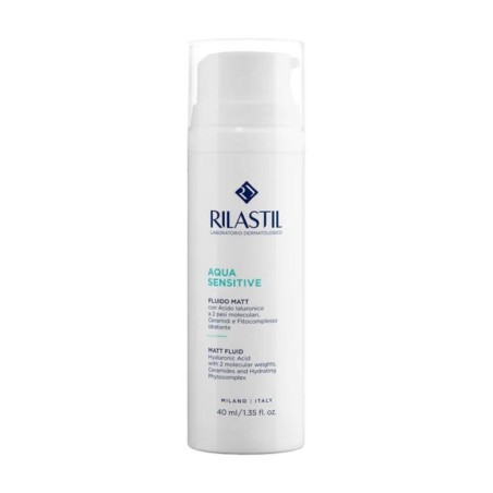 Rilastil Aqua Sensitive Fluido Matt opacizzante per pelle sensibile 40 ml