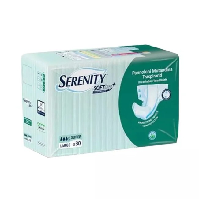 Serenity Pannolone Mutandina Sd Sensitive Super Taglia L 30 Pezzi Serenity Pannolone Mutandina Sd Sensitive Super Taglia L 30 Pezzi