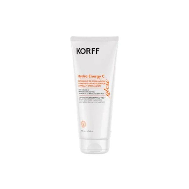 Korff Hydra Energy C Glow Gel detergente enzimatico per il viso 200 ml Korff Hydra Energy C Glow Gel detergente enzimatico per il viso 200 ml