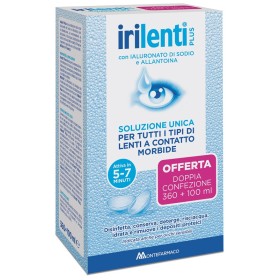 Montefarmaco Soluzione Unica Per Lenti A Contatto Irilenti 2 Pezzi 360 Ml + 100 Ml