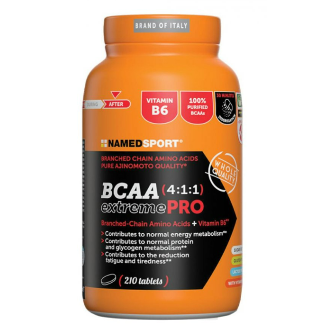 Named Bcaa 4:1:1 Extremepro 210 Compresse Named Bcaa 4:1:1 Extremepro 210 Compresse