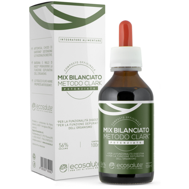 Zio Ecosalute Mix Bilanciato Clark Composto Officinale 100 Ml Zio Ecosalute Mix Bilanciato Clark Composto Officinale 100 Ml