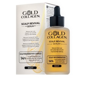 Minerva Research Labs Gold Collagen Scalp Revival Serum 100 Ml