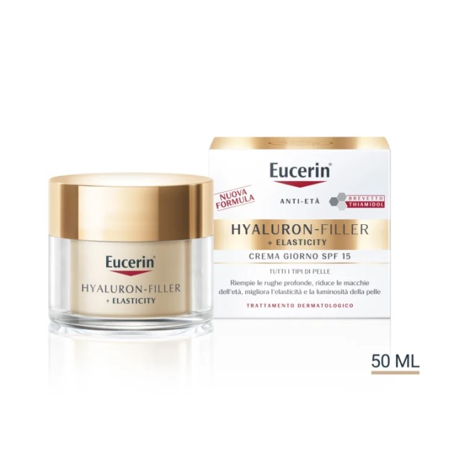 Eucerin Hyaluron-Filler + Elasticity Crema Viso Giorno 50 ml