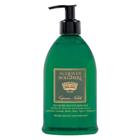 Acqua di Bolgheri Bio Cipresso Nobile Sapone per mani e viso 500 ml Acqua di Bolgheri Bio Cipresso Nobile Sapone per mani e viso 500 ml