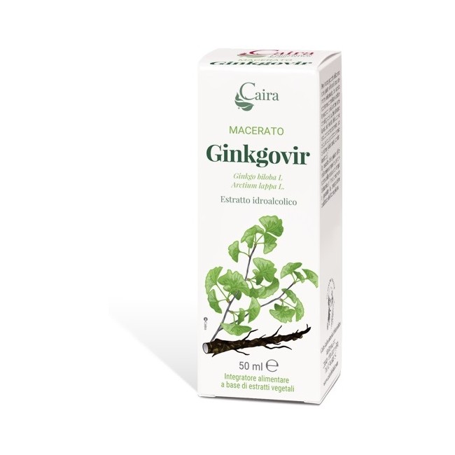 Caira Laboratorio Erb. Sa. Caira Ginkgovir Macerato Idroalcolico Gocce 50 Ml