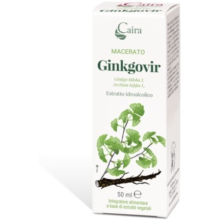 Caira Laboratorio Erb. Sa. Caira Ginkgovir Macerato Idroalcolico Gocce 50 Ml Caira Laboratorio Erb. Sa. Caira Ginkgovir Macerato Idroalcolico Gocce 50 Ml