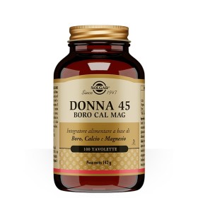 Solgar Donna 45 Boro Cal Mag 100 Tavolette