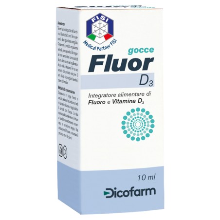 Dicofarm Fluor D3 Gocce 10 Ml Dicofarm Fluor D3 Gocce 10 Ml