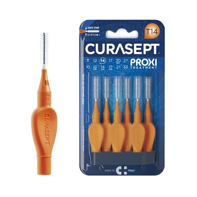 Curasept Proxi T14 Arancio/orange 6 Pezzi Curasept Proxi T14 Arancio/orange 6 Pezzi