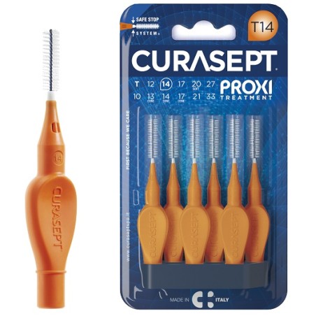 Curasept Proxi T14 Arancio/orange 6 Pezzi