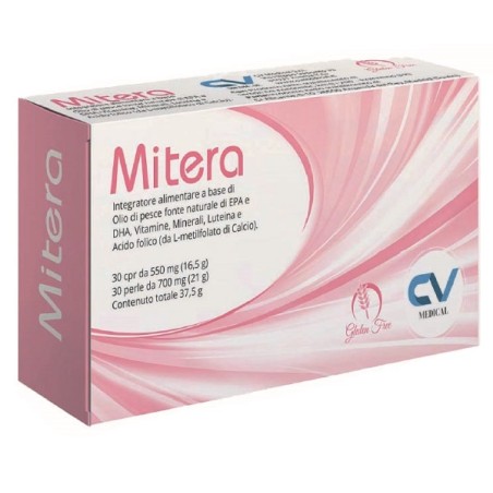 Cv Medical Mitera 30 Compresse+30 Capsule Cv Medical Mitera 30 Compresse+30 Capsule