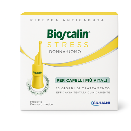 Bioscalin Stress Anticaduta Trattamento per caduta capelli da stress 7 fiale