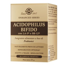 Solgar Acidophilus Bifido 60 Capsule Vegetali