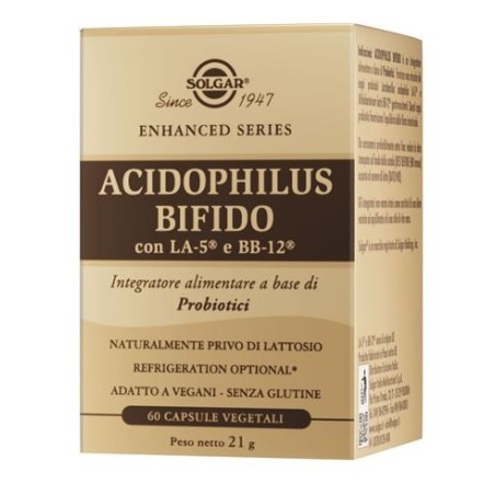 Solgar Acidophilus Bifido 60 Capsule Vegetali Solgar Acidophilus Bifido 60 Capsule Vegetali