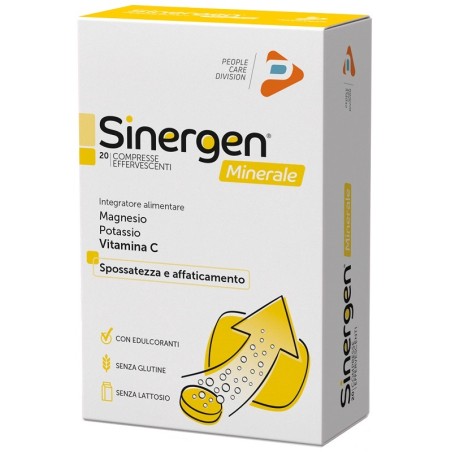 Pharma Line Sinergen Minerale Limone 20 Compresse Effervescenti Pharma Line Sinergen Minerale Limone 20 Compresse Effervescenti